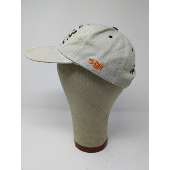 St Maarten Martin Tourist Strapback Hat Embroidered Spell Out Dancing SEE DESC - Picture 4 of 11